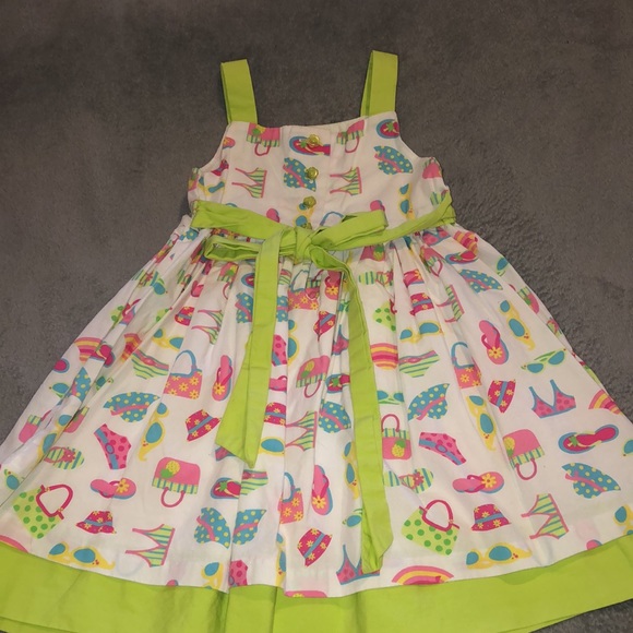 Polly & Friends Summer Sundress size 3T - Picture 2 of 2